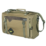 Сумка-рюкзак С-28Х с кожаными накладками (цвет: хаки)