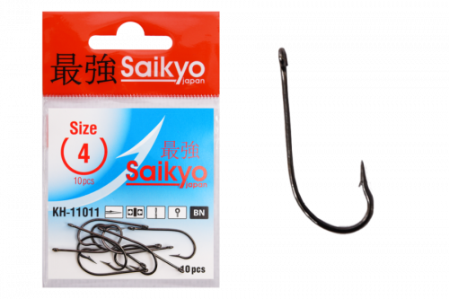 Крючки Saikyo KH-11011 O'Shaughnessy BN № 4 (10шт)