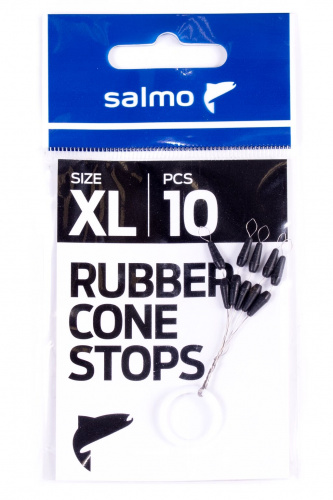 Стопоры резиновые Salmo RUBBER CONE STOPS р.004XL 10шт. фото 3