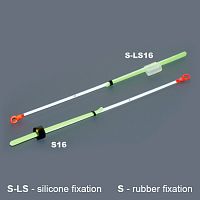 Кивок лавсановый двойной на силиконе NOD S-LS16 (120 мм, жёсткость 0,20)