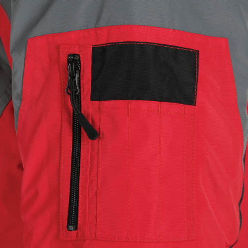 Костюм зимний Alaskan Dakota красный/серый/черный     M (куртка+полукомбинезон) фото 3