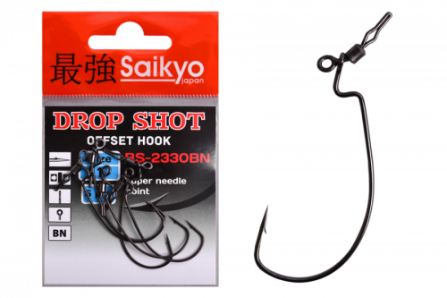 Крючки Saikyo BS-2330 Drop Shot BN №1 (5 шт)