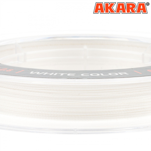 Шнур Akara Ultra Light White 100 м 0,12 фото 4