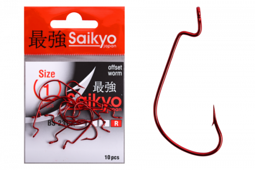 Крючки Saikyo BS-2312 R № 1 (10 шт)