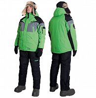 Костюм зимний Alaskan Dakota зеленый/черный   L (куртка+полукомбинезон)