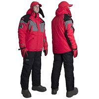Костюм зимний Alaskan Dakota красный/серый/черный 3XL (куртка+полукомбинезон)