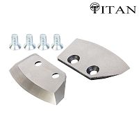 Ножи для ледобура Титан 4 мм. полукруглые 150 мм левое вращение (2 шт.)