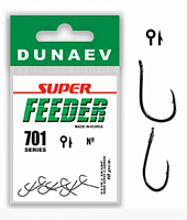 Крючок Dunaev Super Feeder 701 #12 (упак. 10 шт)