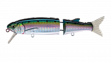 Воблер Составной Strike Pro Glider 105, цвет: 692-713-RP Pacific Sardine, (EG-157-SP#692-713-RP)