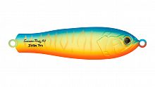 Блесна колеблющаяся Strike Pro Salmon Profy 90, цвет: A252S Bullfinch Mat Tiger, (PST-03C#A252S-A252