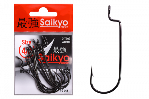 Крючки Saikyo BS-2314 BN №4/0 (10 шт)