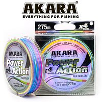 Шнур Akara Power Action X-4 Multicolor 275 м 0,40