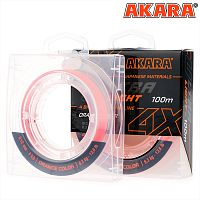 Шнур Akara Ultra Light Orange 100 м 0,12