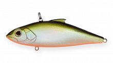 Воблер Раттлин Strike Pro Euro Vibe Floater 80, цвет: 612T Natural Shad Silver, (SP-027#612T)