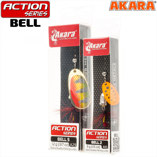 Блесна вращ. Akara Action Series Bell 4 10 гр. 1/3 oz. A3 фото 3
