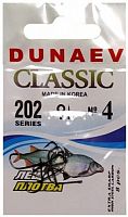Крючок Dunaev Classic 202 # 4 (упак. 8 шт)