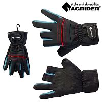 Перчатки Tagrider 2102-5 неопрен. без 3-х пальцев XL