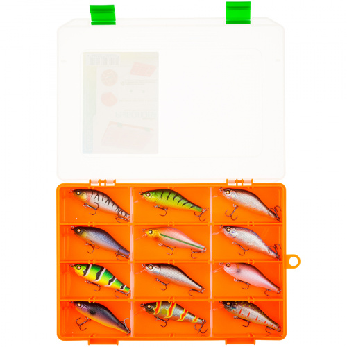 Коробка FisherBox 250 цв. оранж (25х19х04) фото 4