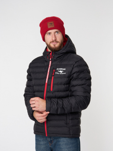 Куртка Alaskan Juneau Black XL утепленная стеганая черный /красный фото 2