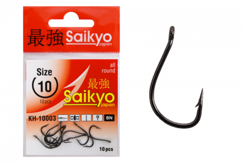 Крючки Saikyo KH-10003 Tanago BN №10 (10шт)
