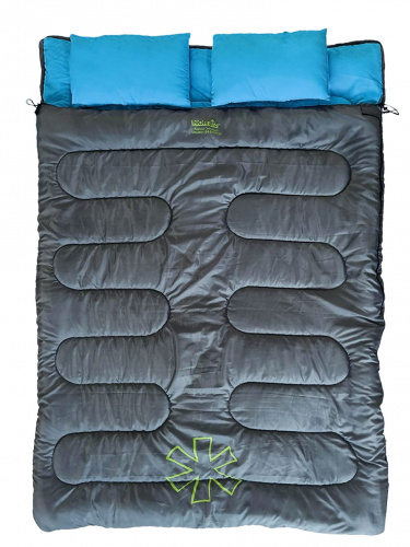Мешок-одеяло спальный Norfin ALPINE COMFORT DOUBLE 250 фото 2