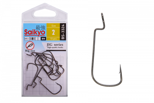 Крючки Saikyo BS-3324 BN № 2 (10 шт)