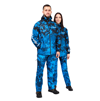 Костюм Aquatic К-22 (soft-shell, мембрана 10000/10000, цвет - CAMO BLUE, размер 58, фирменная печать Aquatic)