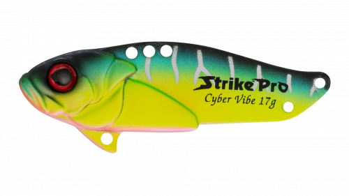 Блесна-Цикада Strike Pro Cyber Vibe 35, цвет: Pearl Mat Tiger, (JG-005A#A204S)