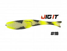 Поролоновая Рыбка Незацеп Jig It Пакет 5 шт 85 мм Цвет 119