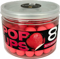 Бойлы CARPELLA POP-UP 8мм Клубника (25г)
