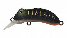 Воблер Крэнк Strike Pro Warted Toad 45, цвет: A208S Black Mat Tiger, (EG-097A#A208S)