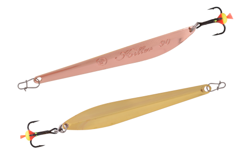 Блесна вертикальная ECOPRO Killer, 90мм, 15г, G/C