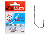 Крючки Saikyo KH-11004 Crystal Ni  №6 (10шт)