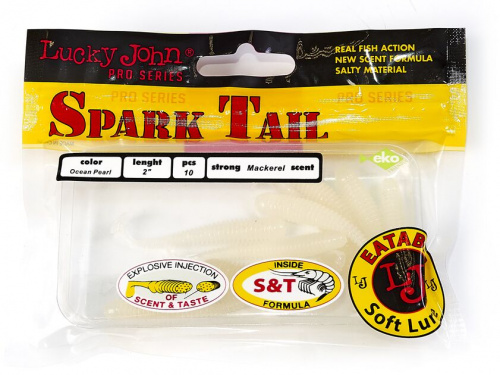 Виброхвосты съедоб. искусст. LJ Pro Series Spark Tail 2,0in (05,00)/033 10шт. фото 3