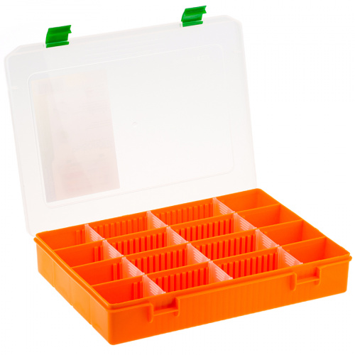Коробка FisherBox 310B цв. оранж (31х23х06) фото 3