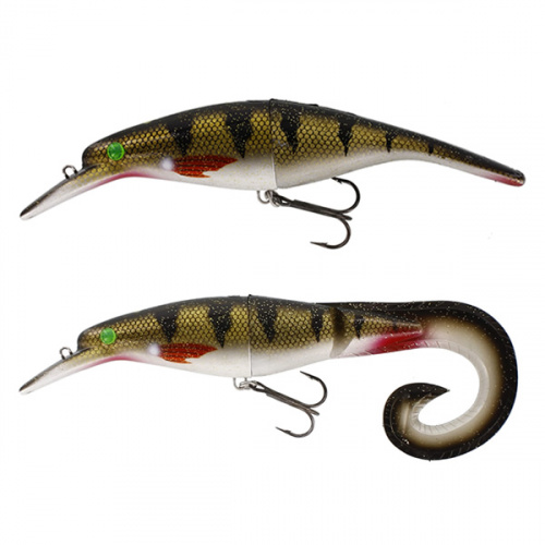 Воблер Platypus TeezTail 160mm Susp. Cannibal Perch