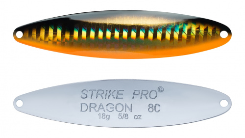Блесна колеблющаяся Strike Pro Dragon Treble 80M, (ST-07F#613-713-CP)