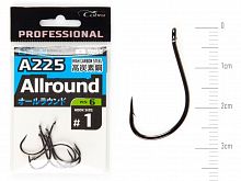 Крючки Cobra Pro ALLROUND сер.A225 разм.001 6шт.