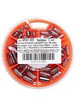 Грузила Salmo ЦИЛИНДР 6 секц. зажимной 1,0-4,0г 089 набор