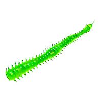 Резина Microkiller червь 53мм, зеленый флюо, 10шт в уп. 10808