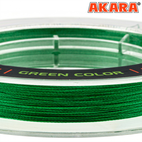 Шнур Akara Ultra Light Competition Green 150 м 0,06 фото 5
