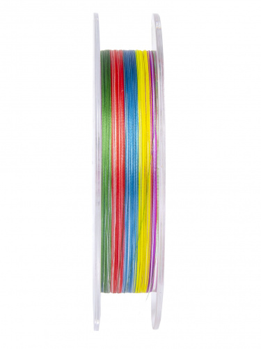 Леска плетёная LJ Vanrex EGI & JIGGING х4 BRAID Multi Color 150/008 фото 3