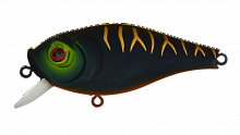 Воблер Крэнк Strike Pro Aquamax Shad 50, цвет: A208S Black Mat Tiger, (JL-128F#A208S)