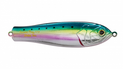 Блесна колеблющаяся Strike Pro Salmon Profy 90, цвет: 692-713-RP Pacific Sardine, (PST-03C#692-713-R