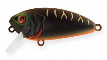 Воблер Крэнк Strike Pro Stumpy Fly 40, цвет: A208S Black Mat Tiger, (EG-134#A208S)