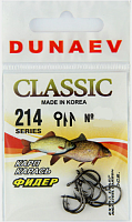 Крючок Dunaev Classic 214 #10 (упак. 9 шт)