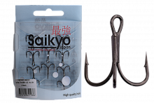 Крючки Saikyo тройн.7046BN 2X № 10 (10шт)