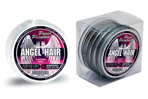 Леска Power Phantom ANGEL Hair CLEAR 0,22mm, 4,5kg 100m