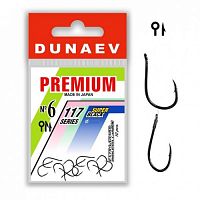 Крючок Dunaev Premium 117 # 6 (упак. 10 шт)