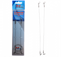 Поводок Ushiwaka Titanium Strands UTS71512, 1х7, 12кг/15см, 2шт